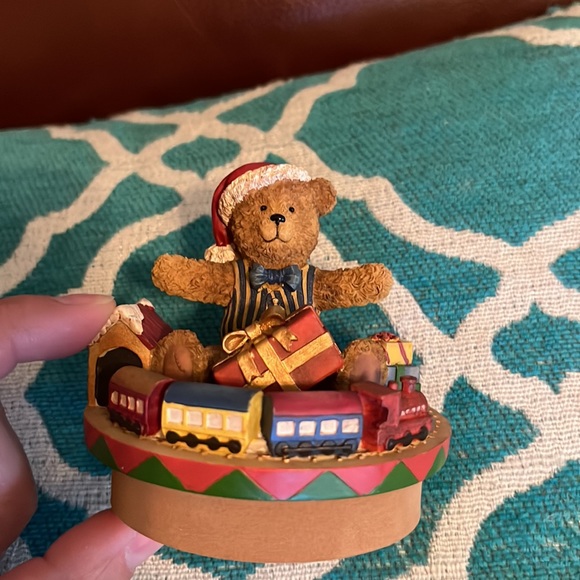 Candle Toppers-Our America-Holiday Teddy Topper.  NWT - Picture 4 of 6